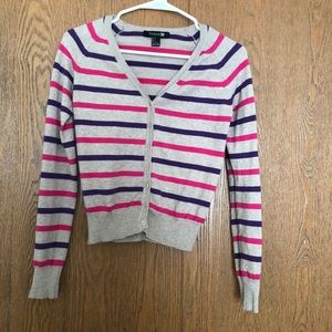 Striped Cardigan